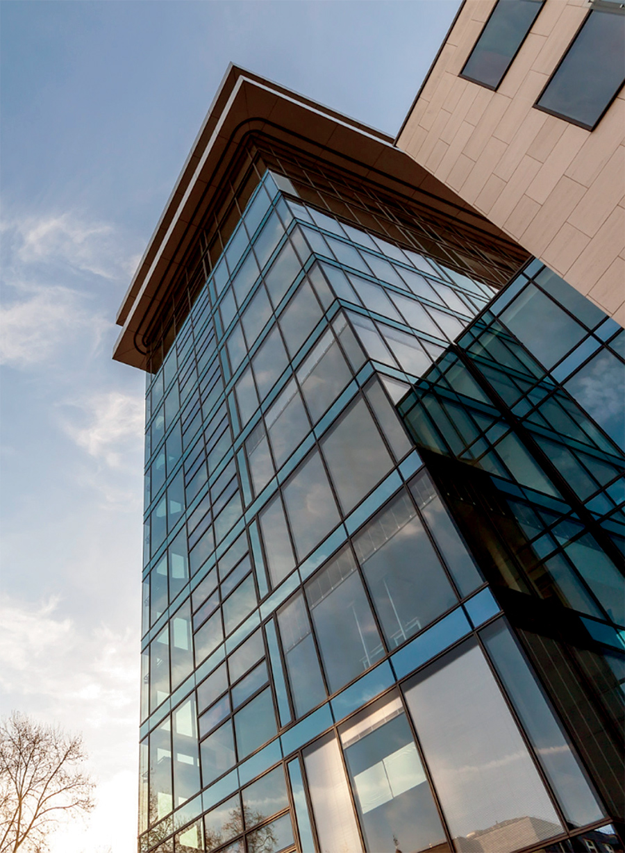 insulated glass building